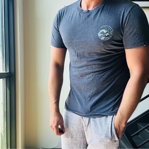 M Quicksilver Blue Tee Shirt